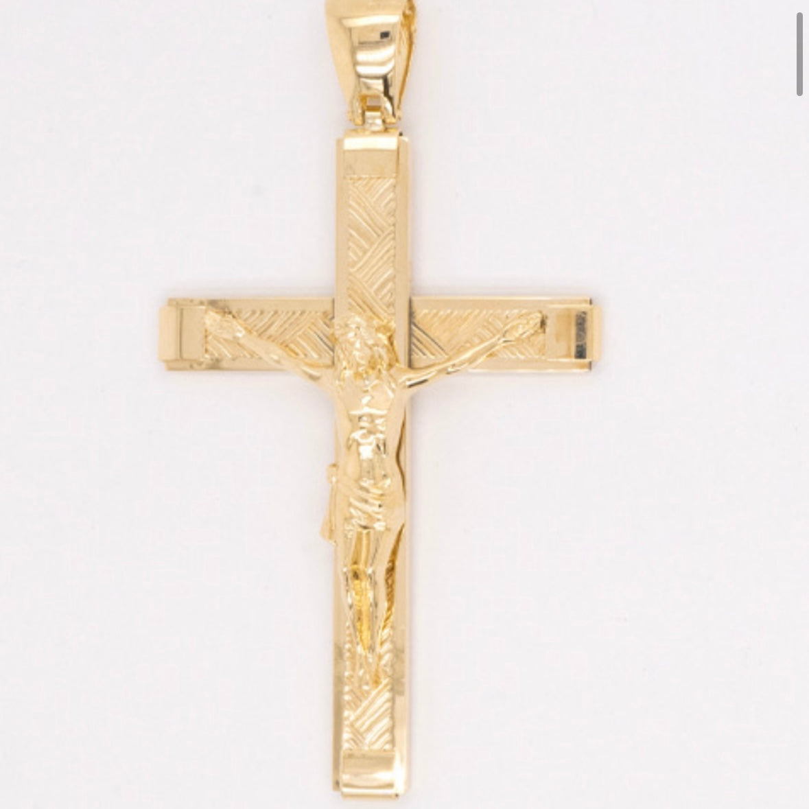 14K Yellow Gold Cross